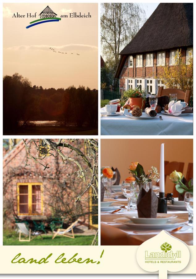 Alter Hof Am Elbdeich Hotel Unbesandten Bagian luar foto